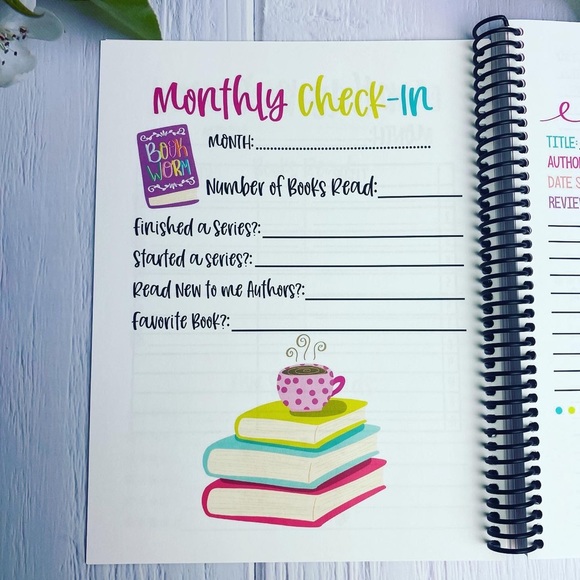 SOLD: A Unique Planner Just For Book Lovers, Undated Calendar, Book Reviews - Picture 12 of 16